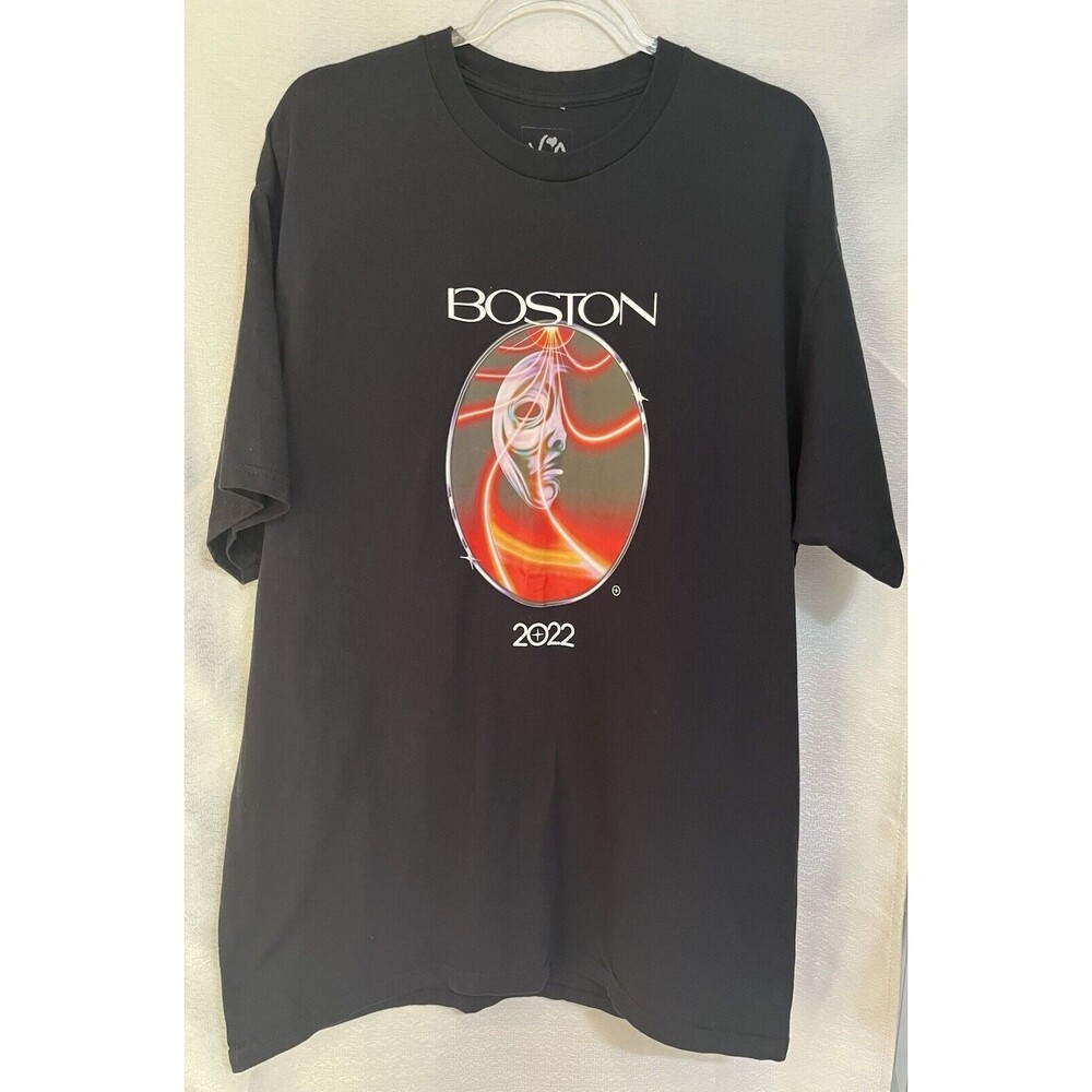 The Weeknd After Hours 2022 Boston Tour Graphic Concert T Shirt Adult XL Black